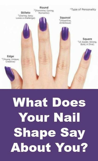 What does your nail shape say about you? Unghie Nail Art, Fancy Nails, Easy Nail Art, Creative Nails, Nail Shapes, Gorgeous Nails, Love Nails, How To Do Nails, Manicure And Pedicure