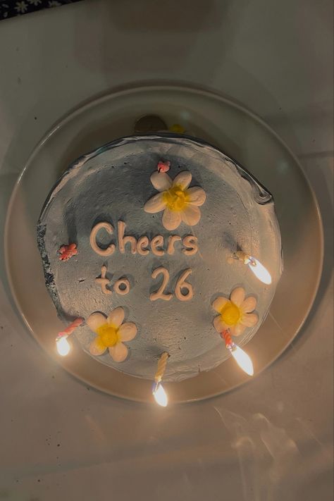 26 Years Later Cake, 26th Anniversary Cake, Its My Birthday 26 Years, 26 Birthday Aesthetic, 26 Birthday Cake Ideas, Happy 26th Birthday Cake, 26 Cake Birthday, Happy Birthday 26 Years, Birthday Cake 26th Birthday