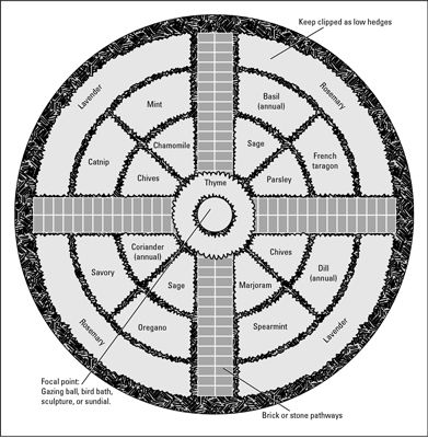 Herb Garden Plan, Gardening For Dummies, Medicinal Herbs Garden, Herb Garden Design, Garden Plan, Potager Garden, Desain Lanskap, Community Garden, Garden Design Plans