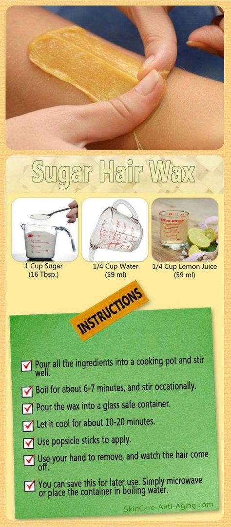 Diy Hair Wax, Sugar Wax Recipe, Wax Recipe, Silky Smooth Legs, Hair Removal Diy, Smooth Legs, Sugar Waxing, Wax Hair Removal, Hair Wax