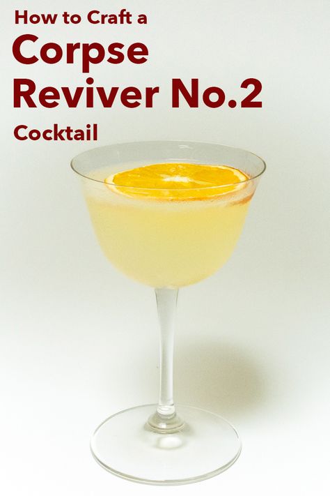 Corpse Reviver #2, Corpse Reviver Cocktail, Corpse Reviver, Drink Gin, Food From Different Countries, Drink Recipies, Vodka Cocktails Recipes, Gin Cocktail, Sour Cocktail