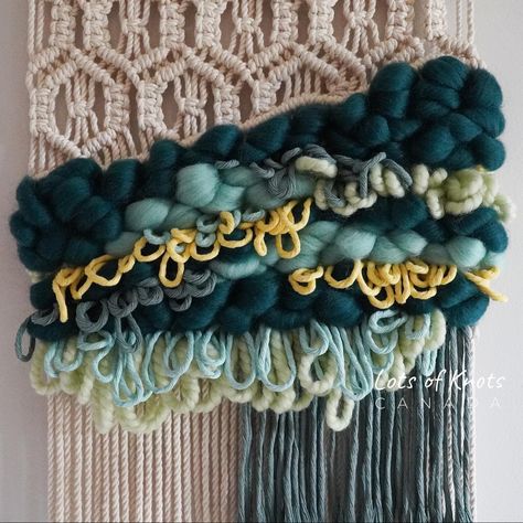 Macraweave Techniques, Diy Macrame Tutorial, Ring Macrame, Macrame Crafts, Macrame Weaving, Macrame Tutorials, Art 2023, Weaving Wall Hanging, Knot Braid