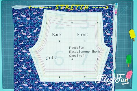 Pajamas Shorts Pattern, Toddler Shorts Pattern, Boy Shorts Pattern, Shorts Pattern Sewing, Baby Shorts Pattern, Shorts Pattern Free, Make Shorts, Legging Court, Kids Clothes Diy