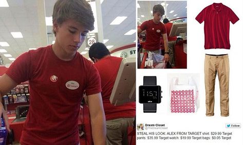 'Alex from Target' goes viral Target Worker Costume, Target Worker, Alex From Target, Random Humor, Old Hollywood Movies, Best Funny Jokes, Everything Funny, Group Costumes, Halloween 2023