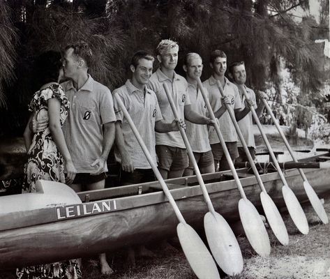 Outrigger Canoe Club Territorial Championships Kailua Kona Hawai’i Island c.1953 Outrigger Canoe, Canoe Club, Kailua Kona, Hawaii, Quick Saves