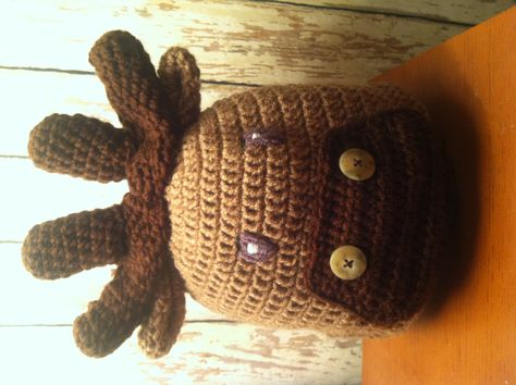 The moose hat by SN Moose Hat, Moose, Crochet Hats, Crochet, Hats