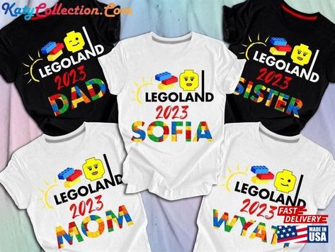 Legoland Shirt Matching Trip T-Shirt Classic Check more at https://katycollection.com/product/legoland-shirt-matching-trip-t-shirt-classic/ Birthday Menu, Travel Tshirt, Family Shirt, Travel Shirts, Vacation Shirts, Disney Trips, Matching Shirts, Perfect Shirt, Family Shirts