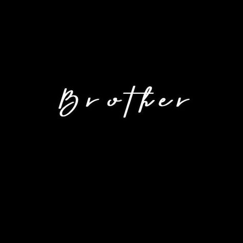 Brother Cover Instagram, I Love My Brother Wallpaper, Brother Black Wallpaper, Insta Highlight Cover Brother, Brother Wallpaper Instagram, Brother Name Logo, Brother Logo Instagram, Brother Highlight Cover Instagram Black, Brother Instagram Highlight Cover