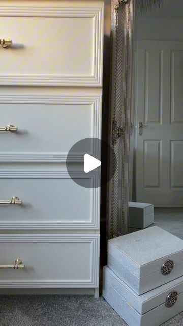 Commode Kullen Ikea, Ikea Malm Upgrade, Malm 6 Drawer Dresser Hack, Malm Transformation, Diy Malm Dresser, Ikea Chest Of Drawers Makeover, Ikea Malm Makeover, Malm Drawers Makeover, Ikea Drawers Makeover