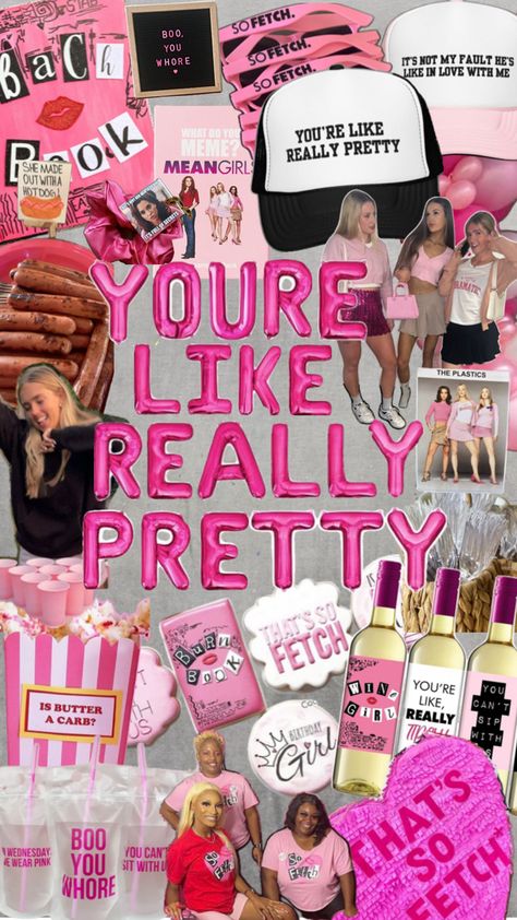 Get in Loser, we’re having a Mean Girls themed bachelorette party 💅 whether you’re an OG mean girls fan or here for Renee Rapp, this theme is SO FETCH. As girly and pop culture of a bachelorette theme as you can get. So many funny party favors and bachelorette decor ideas! I mean you’re getting married DUH Mean Girls Bachelorette Party, Bachelorette Decor Ideas, Mean Girls Party, Bachelorette Inspo, Bachelorette Theme, Funny Bachelorette, Get In Loser, Diy Bachelorette Party, So Fetch