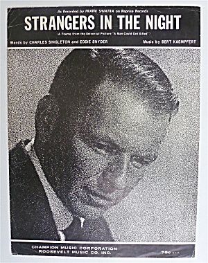 Roosevelt Music, Strangers In The Night, Sheet Music Art, Film Reels, Bing Crosby, Home Studio Music, Song Book, Vintage Sheet Music, Learn Piano