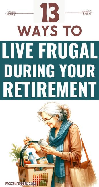 Ready to embrace frugality and make the most of your retirement years? Dive into our guide on living a fulfilling and budget-conscious life after retirement. Discover practical tips on downsizing, budgeting, and maximizing your retirement income to ensure financial security and peace of mind. Frugal Habits | Frugal Retirement | Retirement Planning | Retirement Budget Frugal Living Planning Retirement, Retirement Planning Finance, Frugal Grocery Shopping, Retirement Budget, Retirement Finances, Retirement Activities, Retirement Strategies, Retirement Lifestyle, Frugal Habits