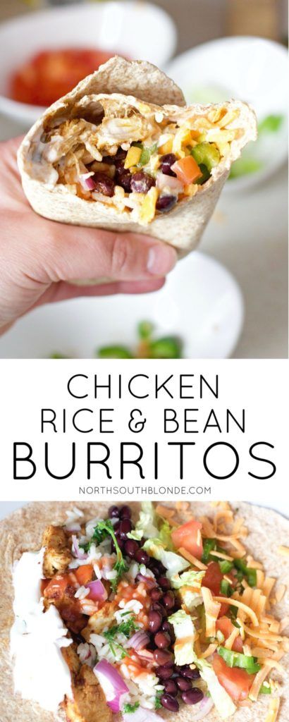 Burritos Chicken, Burritos Healthy, Easy Burrito Recipe, Black Bean Burritos, Gluten Free Wraps, Bean Burritos, Mexican Night, Burrito Recipe, Mexican Dinner Recipes