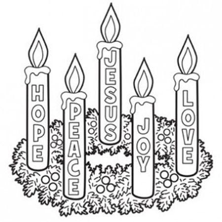 Free Chistmas Coloring Page Printables - Advent Candle Theme, Advent Crafts, Christmas Advent Wreath, Advent Activities, Advent Candles, Advent Wreath, Church Crafts, Preschool Christmas, Sunday School Crafts