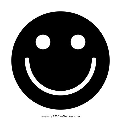 Free Download Black Smiley Face Symbol Emoji Vector Image in Adobe Illustrator Eps & Ai file formats. Black Discord Pfp, Sick Emoji, Middle Finger Emoji, Funny Faces Images, Chat Cute, Black Smiley Face, Rave Design, Black Emoji, Black Smile