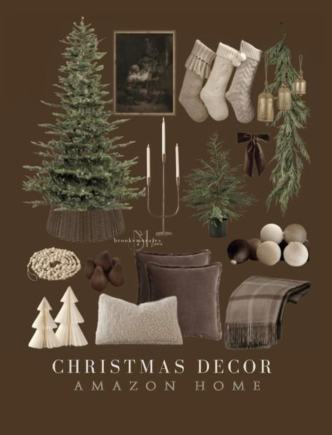 Shop Brooke Morales and other curated products on LTK, the easiest way to shop everything from your favorite creators. Neutral Christmas Decor, Cozy Christmas Decor, Crystal Cove, Christmas Apartment, Christmas Decor Inspiration, Christmas Themes Decorations, Christmas Interiors, Christmas Tree Inspiration, Christmas Inspo