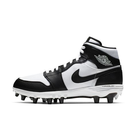 Jordan 1 TD Mid Men's Football Cleat Size 8 (White/Black) AR5604-100 Check more at https://www.frugalmalefashion.org/product/jordan-1-td-mid-mens-football-cleat-size-8-white-black-ar5604-100/ Jordan Baseball Cleats, Air Jordan 1 Panda, Jordan Cleats, Jordan 1 Panda, American Football Cleats, Baseball Drip, Travis Scott Shoes, Baseball Accessories, Jordans Retro