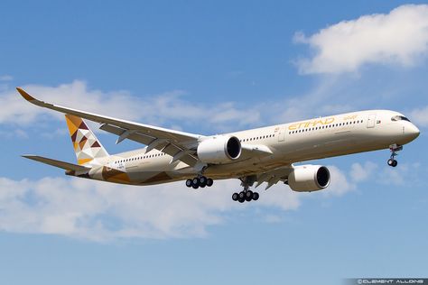 Airbus A350-1000, Etihad Airways, Plane Spotter, Airbus A350, Aviation Posters, Aircraft, Computer