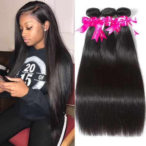 PRICES MAY VARY. Subella Hair has Own Factory, We Support The High Quality Hair With Affordable Price.1. Hair Material: 100% Unprocessed Brazilian Straight Human Hair2. Hair Material Grade: Grade 10A Human Hair3. Hair Quality: Soft & bouncy, Thick & Shiny; No Tangle, No Shedding, No Smell, No Chemical Processing, Can Be Permed and Styled4. Hair Length & Weight: 8-28inch; 95g-100g each Bundle5. Hair Color: natural black color, suitable dyed and bleached to any colors6. Hair Package: Brazilian Str