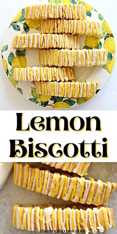 Lemon Biscotti Recipe, Best Biscotti Recipe, Easy Biscotti Recipe, Recipe With Ginger, Lemon Biscotti, Biscotti Recipes, Almond Biscotti Recipe, Ginger Honey, Italian Cookie Recipes