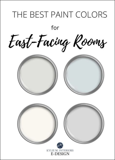 The 18 Best Paint Colors for East-Facing Rooms - Kylie M Interiors East Facing Window Paint Colors, East Facing Paint Colors, Main Living Area Paint Colors, East Facing Bedroom Paint Colors, East Facing Room Paint Colors, Colors To Brighten A Room, Dining Room Paint Color, Neutral Bedroom Paint, Best Sherwin Williams Paint