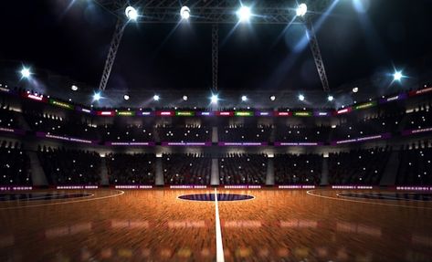 Nba Court, Nba Sports, Different Sports, Basketball Hoop, Nba Teams, Nba Finals, 3d Render, Sports Betting, Premium Photo