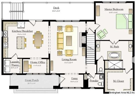 Original Floorplan to alter for wheelchair mobility Kitchen Floorplan, Mcgee Kitchen, Studio Mcgee Kitchen, Enclosed Kitchen, Open Floor House Plans, Kitchen Plan, Closed Kitchen, Tree House Plans, Pole Barn House Plans