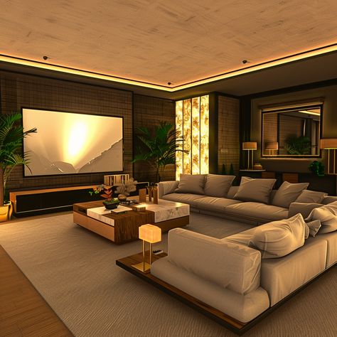 Looking to revamp your Bloxburg living room? Discover over 30 inspiring ideas to transform your virtual space into a stylish, cozy haven. Whether you prefer modern minimalism, rustic charm, or chic sophistication, these creative concepts will help you design a living room that reflects your unique taste. From furniture layouts to color schemes and decorative accents, find the perfect inspiration to make your Bloxburg home the envy of the neighborhood. Roblox Bloxburg Living Room Ideas Modern, Living Room Inspo Modern Cozy, Living Room Bloxburg, Roblox Houses, Bloxburg Home, Bloxburg Interior, Livng Room, Blocksburg Room Ideas￼, Bloxburg Builds