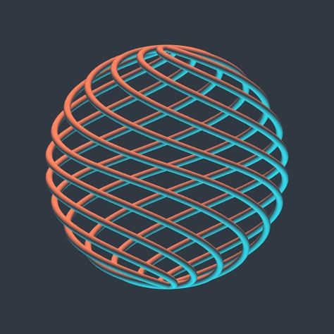 [GIF] Going Nowhere (Sphere with loxodromic trajectories) - Online Technical Discussion Groups—Wolfram Community Geometric Sphere, Rotational Symmetry, Going Nowhere, Optical Art, Circle Logos, Video Effects, Geometric Art, Art Journal, Gif