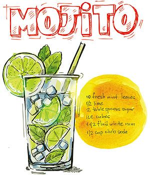 Mojito Drawing, Mojito Drinks, Mojito Glass, Red Wine Benefits, Mojito Bar, Mojito Drink, Cocktail Drinks Alcoholic, Cocktail Illustration, Mojito Cocktail