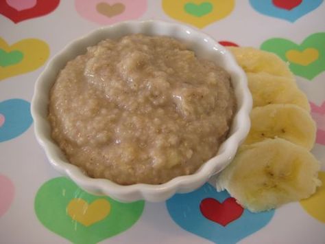 Creamy Hot Oatmeal and Bran Banana Oat Bran Muffins, Oat Bran Recipes, Oat Bran Cereal, Hot Oats, Asparagus Tart, Bowl Of Oatmeal, Bran Cereal, Oat Bran, Homemade Oatmeal