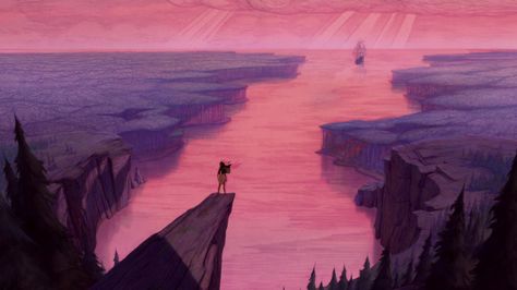 108 Of The Most Beautiful Shots In The History Of Disney Bernardo Y Bianca, Pocahontas And John Smith, Pocahontas Disney, Disney Quizzes, Disney Princess Quotes, Disney Pocahontas, Disney Songs, Movie Shots, Quotes Disney