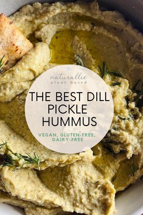 Trader Joe’s Dill Pickle Seasoning, Dill Pickle Flavored Recipes, Hot Dill Pickle Recipe, Dill Pickle Hummus Recipe, Dill Pickle Hot Sauce, Dill Hummus Recipe, Pickle Hummus Recipe, Pickle Snacks, Dill Pickle Hummus