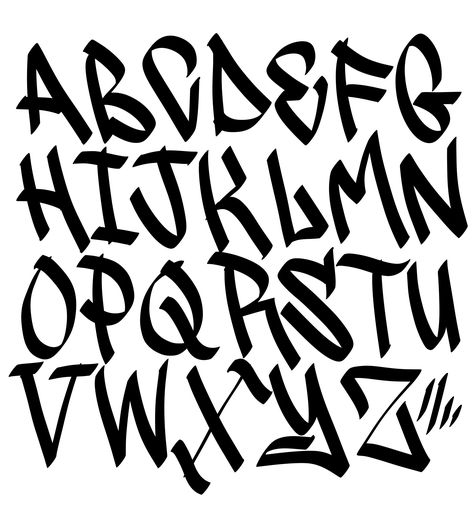 Here is an alphabet for whatever your project might be! I appreciate the support. Giffity Letters, Crazy Lettering Alphabet, Graffiti Lettering Simple, Graphette Letters, Simple Graffiti Alphabet, K Graffiti Letters, Graffiti Tag Alphabet, Tag Letters, Tagging Letters