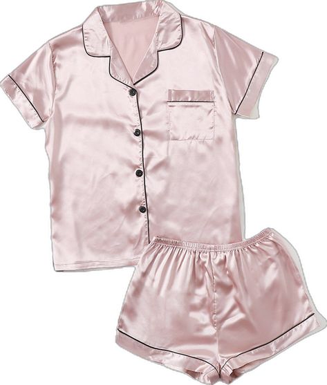 Daughter 21st, Pink Pjs, Shein Kids, Satin Pj Set, Pyjama Satin, Personalized Pajamas, Pink Pajamas, Pajamas Gift, Satin Pajamas