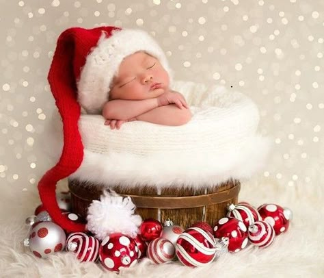 Holiday Newborn Photoshoot, Newborn Photography Holiday, Newborn Photo Christmas, Newborn Stocking Picture, Infant Holiday Pictures, Infant Christmas Photo Ideas, New Year Newborn Photography, Christmas Newborn Photoshoot Ideas, Newborn December Pictures