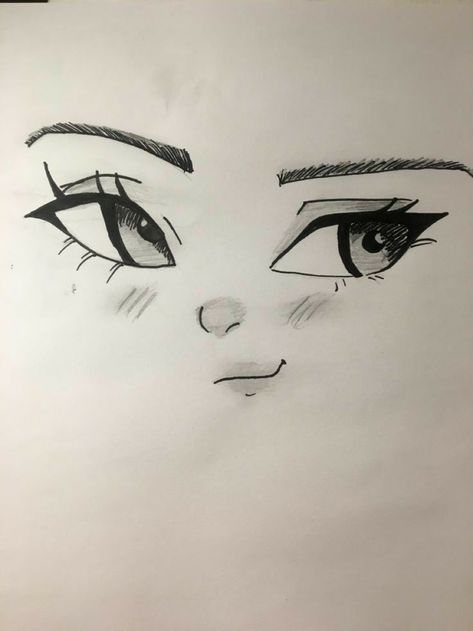 Mata Manga, Anime Face Drawing, Desen Realist, Cute Easy Doodles, Eye Drawing Tutorials, Pencil Sketch Images, Cool Pencil Drawings, Meaningful Drawings, Easy Drawings Sketches