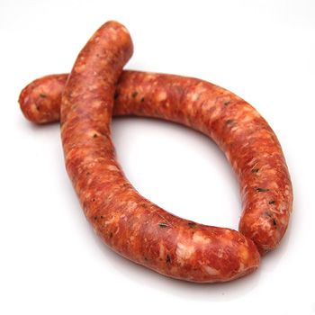 Salchicha alemana - BradleySmoker.co.nz Farmer Sausage, Cured Meat Recipes, Sausage Making Recipes, Home Made Sausage, Homemade Sausage Recipes, Sausage Seasoning, German Sausage, Sausage Making, Sausage Dishes