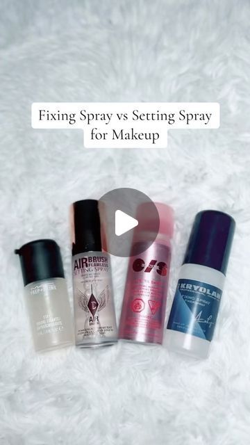 -Mobile Vancity- Vancouver Hair and Makeup on Instagram: "Fixing Spray vs Setting Spray…. You need them both!
FYI- Kryolan Fixing spray is ACTUALLY a setting spray…confusing I know.

@charlottetilbury Airbrush Flawless Setting Spray
@kryolanofficial Fixing Spray
@maccosmeticscanada Fix + Spray
@onesize On til Dawn Mattifying Waterproof Setting Spray

#makeuptutorial #makeupeducation #makeupproductreview #makeupsettingspray #vancouverbridal #vancouverwedding" Kryolan Fixing Spray, Kryolan Setting Spray, Fixing Spray Makeup, Waterproof Setting Spray, Fix Spray, Fixing Spray, Hair Fixing, Makeup Spray, Finishing Spray