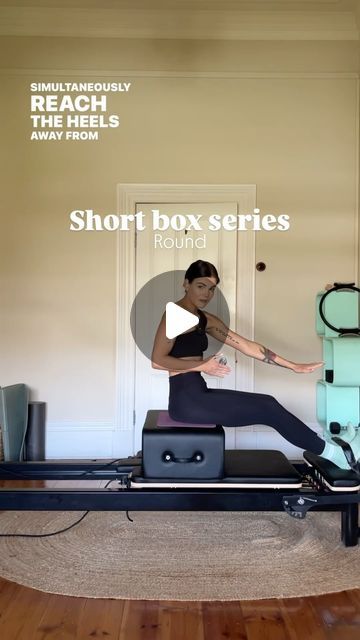 REPERTOIRE PILATES on Instagram: "SHORT BOX (ROUND) on the reformer 

Direction: seated, frontal 
Spring tension: multiple 
Goal of exercise: spinal articulation 
Target area: 

If you have any questions on executing this posture, leave them in the comments below 🤍

Anth x

#pilates #pilatesreformer #pilatesinstructor #reformerpilates #reformerstudio #reformerworkout  #pilatesstudio #pilateslife #pilatesworkshop  #allegro2 #reformerflow #reformerpilatesonstructor #pilatesteacher #pilatesreel  #Pilatesflow #pilatessequence #pilatesinspiration" Pilates On Reformer, Pilates Reformer Before And After, Reformer Pilates Exercises, Reformer Exercises, Target Area, Short Box, Pilates Reformer Exercises, Reformer Pilates, Pilates Teacher