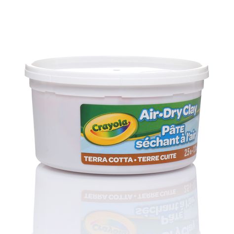 Crayola Air Dry Clay, Air Dried Clay, Modeling Clay, Room Planning, Dry Clay, Craft Activities For Kids, Air Dry Clay, Easy Paintings, Terra Cotta