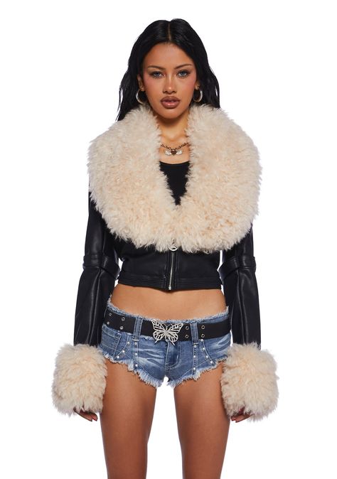 Current Mood Faux Fur Trim Long Cardigan - Brown – Dolls Kill Kiss Outfits, Cropped Moto Jacket, Cowgirl Costume, Trim Jacket, Baby Tees, Black Doll, Cropped Blazer, Halloween Costumes Women, Pet Bed