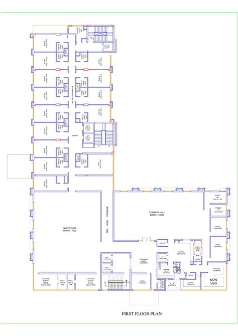 Small Hotel Floor Plan Layout, 3 Star Hotel Floor Plan Layout, Hotels Floor Plans, 4 Star Hotel Floor Plan, Hotel Floor Plan Small Hotel Floor Plan, Motel Design Plan, Hotel Lobby Layout, Hotel Project Architecture Floor Plans, Hotel Design Architecture Plan