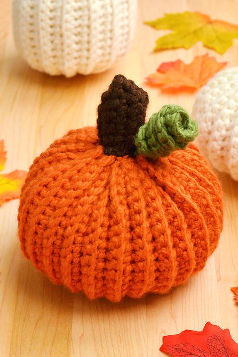 Crocheted Scarfs, Crocheted Pumpkins, Pumpkin Patterns Free, Bernat Softee Chunky Yarn, Fall Craft Fairs, Thanksgiving Crochet, Crochet Pumpkins, Charles Stanley, Fall Crochet Patterns