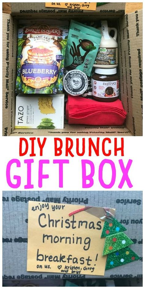 DIY Brunch Gift Box – Make the Best of Everything Brunch Basket, Brunch Gift Basket, Diy Christmas Gifts Food, Brunch Gifts, Diy Brunch, Good Morning Gift, Fitness Community, Family Diy, Thanksgiving Ideas