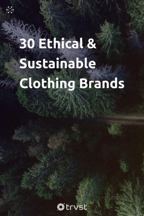 "30 Ethical & Sustainable Clothing Brands"- As consumers, we have a responsibility to not only use and dispose of our clothes responsibly but also consider where those clothing items are coming from. For this reason, an important shift is being made to ethical brands. Ethical fashion brands consider the impact of their clothing from chemical... #trvst #guide #sustainablefashion #impact #sustainable #ethical #energy #planet #ethicalfashion #sustainableclothing #people #fastfashion Eco Fashion Design, Thought Clothing, Minimalist Fashion Outfits, Ethical Clothing Brands, Fair Trade Clothing, Sustainable Clothing Brands, Ethical Fashion Brands, Ethical Brands, Fashion Aesthetics