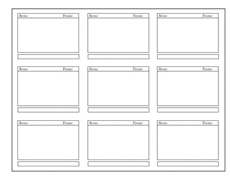 Film [Movie] or Video Storyboard Template Film Storyboard Template, Storyboard Template Layout, Story Board Template, Template For Video, Animation Website, Video Storyboard, Storyboard Film, Storyboard Examples, Only Video