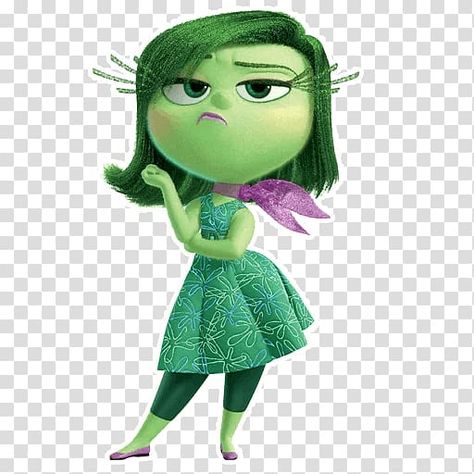 Joy Inside Out Aesthetic, Disgust Emotion, Disgust Inside Out, Anger Drawing, Inside Out Disgust, Disgusted Inside Out, Fear Inside Out, Dolls Film, Animated Fonts