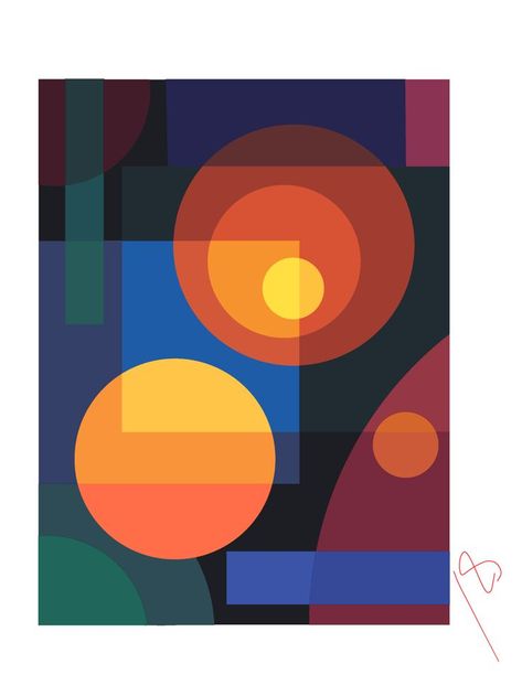 Geometric Shapes Design Graphics, Geometric Shapes Art Drawings, Geometric Painting Ideas, Transparency Art, Composition Painting, Geometric Abstract Art, Geometric Shapes Art, Quilt Modernen, Abstract Graphic Design