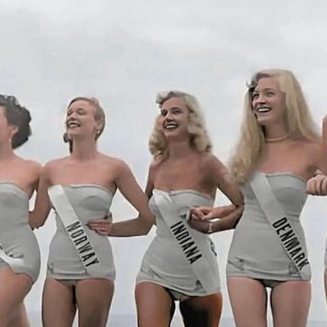 Historic Pictures on Instagram: "The First Miss Universe Pageant, 1952. Miss Universe 1952, the first Miss Universe pageant, was held on June 28, 1952 at the Long Beach Municipal Auditorium in Long Beach, California, United States. The pageant was held on the day following the first Miss USA pageant, at the same venue. Thirty contestants competed for the crown. The first winner of the pageant was 17-year-old Armi Kuusela of Finland, who was crowned by actress Piper Laurie." Miss Universe Aesthetic, Beauty Pageant Aesthetic, Pageant Aesthetic, Historic Photography, Piper Laurie, Historic Pictures, Miss California, Miss Usa, Long Beach California